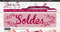 Desktop Screenshot of latelierdeflora.com